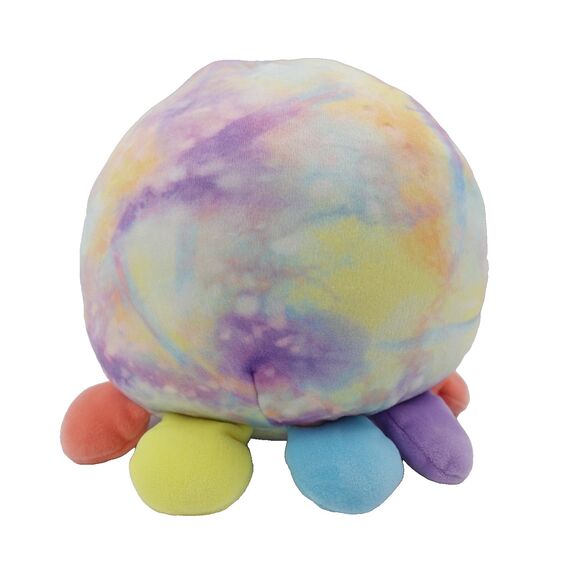NWOT Squishmallows Pedi The Octopus 8" Plush Rainbow Tie-Dye Stuffed Animal Soft - Picture 2 of 12